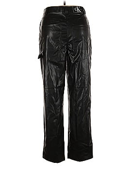 CALVIN KLEIN JEANS Faux Leather Pants (view 2)