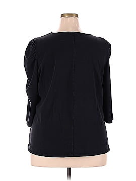 ELOQUII Long Sleeve Top (view 2)