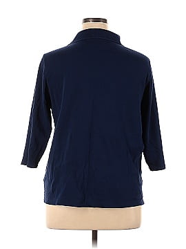 Lands' End 3/4 Sleeve Polo (view 2)