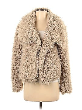 Zara Basic Faux Fur Jacket (view 1)