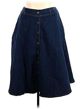 Belle Poque Denim Skirt (view 1)