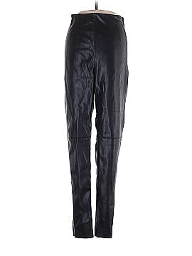 Zara Faux Leather Pants (view 1)