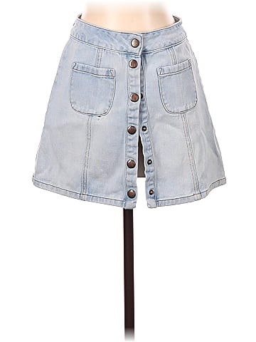 Melville Denim Skirt (view 1)