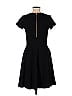 Cynthia Rowley TJX Solid Black Casual Dress Size M - photo 2