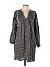 Old Navy Houndstooth Black Gray Casual Dress Size L - photo 1