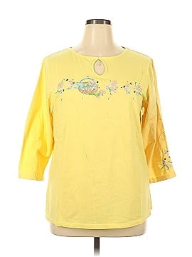 Quacker Factory 3/4 Sleeve Blouse (view 1)