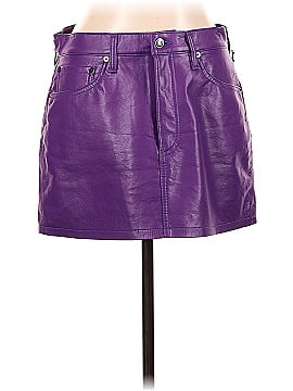AGOLDE Leather Skirt (view 1)