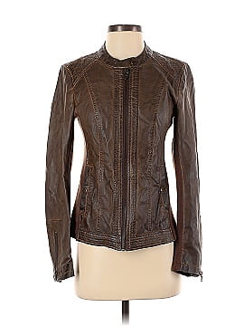 Selby Faux Leather Jacket (view 1)
