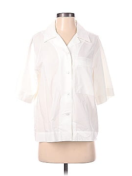 Cos 3/4 Sleeve Button-Down Shirt (view 1)