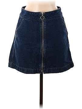 Topshop Denim Skirt (view 1)