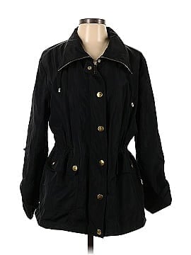 JM Collection Trenchcoat (view 1)