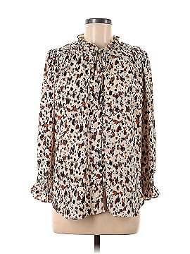 DKNY Long Sleeve Blouse (view 1)