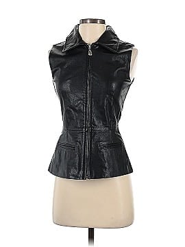 Petite Sophisticate Leather Jacket (view 1)