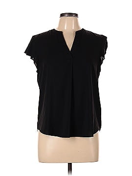 Calvin Klein Short Sleeve Blouse (view 1)