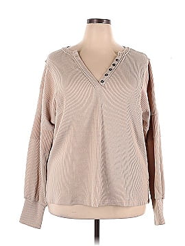 Pink Lily Thermal Top (view 1)