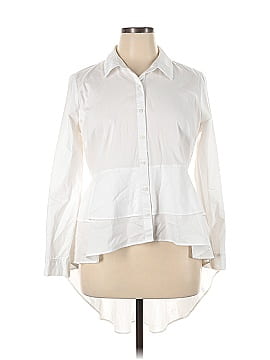 NY Collection Long Sleeve Blouse (view 1)