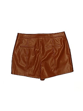 Anthropologie Faux Leather Shorts (view 2)