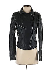 Shinestar Faux Leather Jacket
