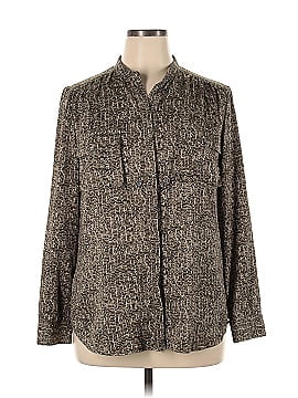 Ann Taylor Long Sleeve Blouse (view 1)