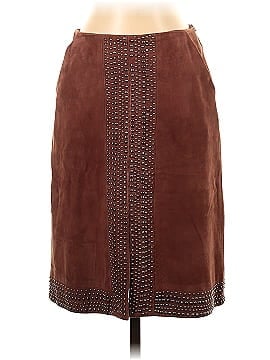 Elizabeth and James Faux Leather Skirt (view 1)