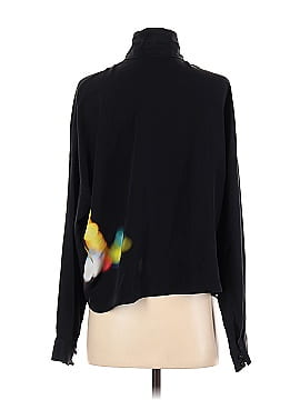 Babaton Long Sleeve Silk Top (view 2)