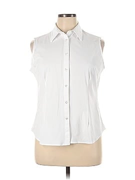 Ameliora Sleeveless Button-Down Shirt (view 1)