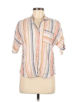 Garnet Hill Short Sleeve Button-Down Shirt (view 1)