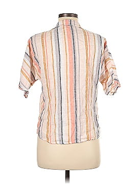 Garnet Hill Short Sleeve Button-Down Shirt (view 2)