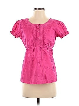 Caribbean Joe Short Sleeve Blouse (view 1)