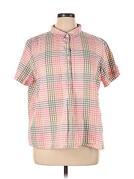 L.L.Bean Short Sleeve Button-Down Shirt (view 1)