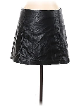 H&M Faux Leather Skirt (view 1)