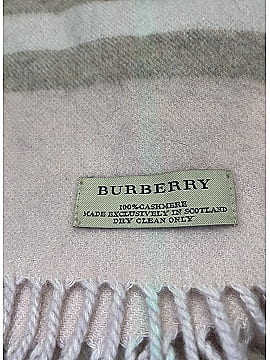 Burberry Cashmere Fringe Scarf (view 2)