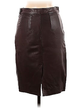 Rem Garson Faux Leather Skirt (view 2)
