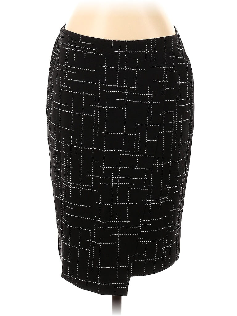 Pre-owned Ellen Tracy Formal Skirt In Black