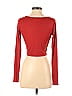 Superdown Red Long Sleeve Top Size S - photo 2