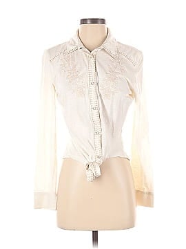 Idylle Long Sleeve Button-Down Shirt (view 1)