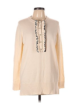 Tory Burch Cashmere Pullover Sweater (view 1)
