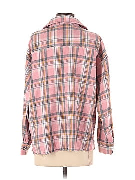 Pink Lily Long Sleeve Button-Down Shirt (view 2)