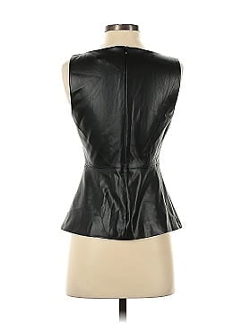 Theory Faux Leather Top (view 2)