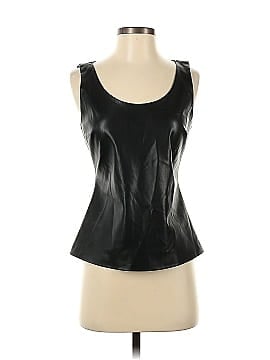 Theory Faux Leather Top (view 1)