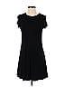 Unbranded Solid Black Casual Dress Size S - photo 1