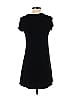 Unbranded Solid Black Casual Dress Size S - photo 2