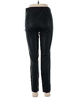 Zara Basic Faux Leather Pants (view 2)