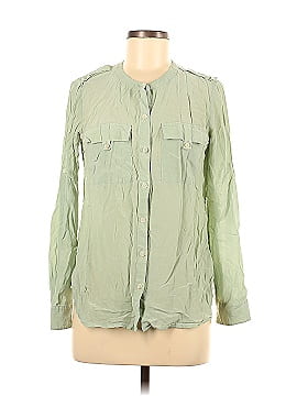 Banana Republic Heritage Collection Long Sleeve Silk Top (view 1)