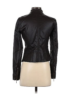 White House Black Market Faux Leather Jacket (view 2)