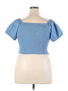 Unique Vintage Short Sleeve Blouse (view 2)