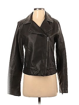 Universal Thread Faux Leather Jacket (view 1)