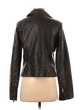 Universal Thread Faux Leather Jacket (view 2)