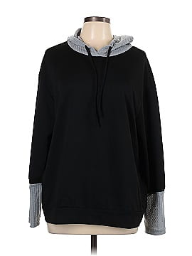 Shein Curve Pullover Hoodie (view 1)