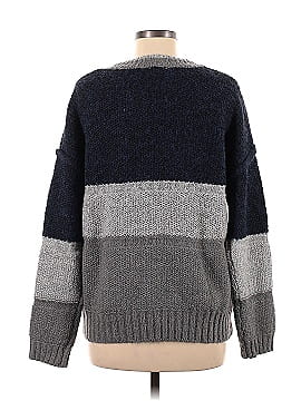 Hem & Thread Pullover Sweater (view 2)